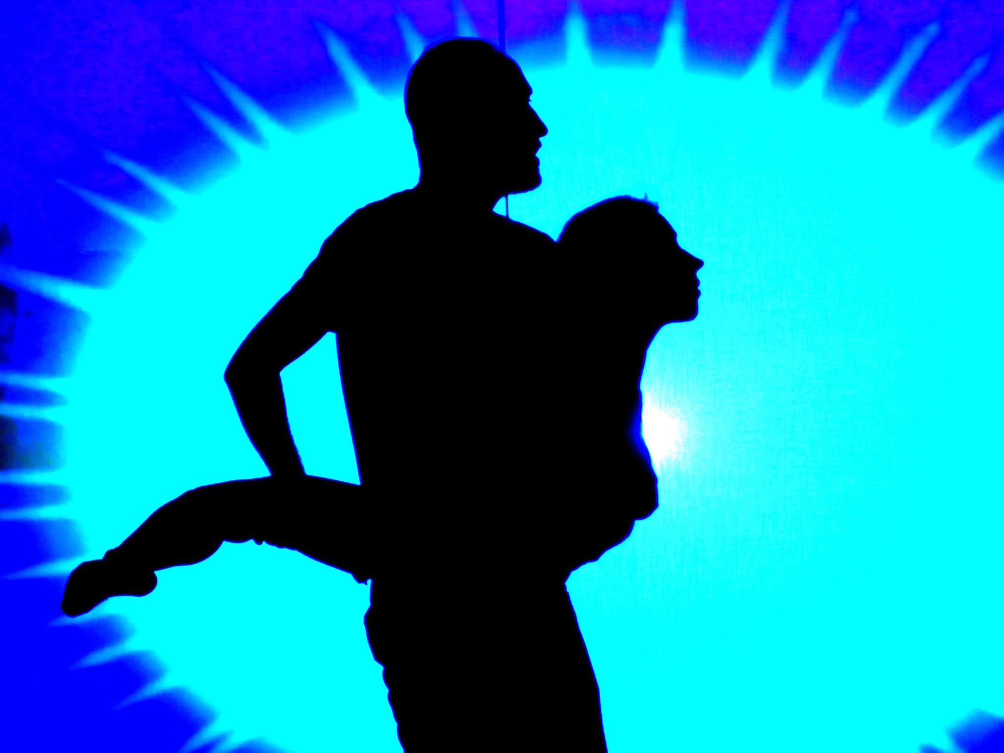 Cinderella – silhouettes in projection
