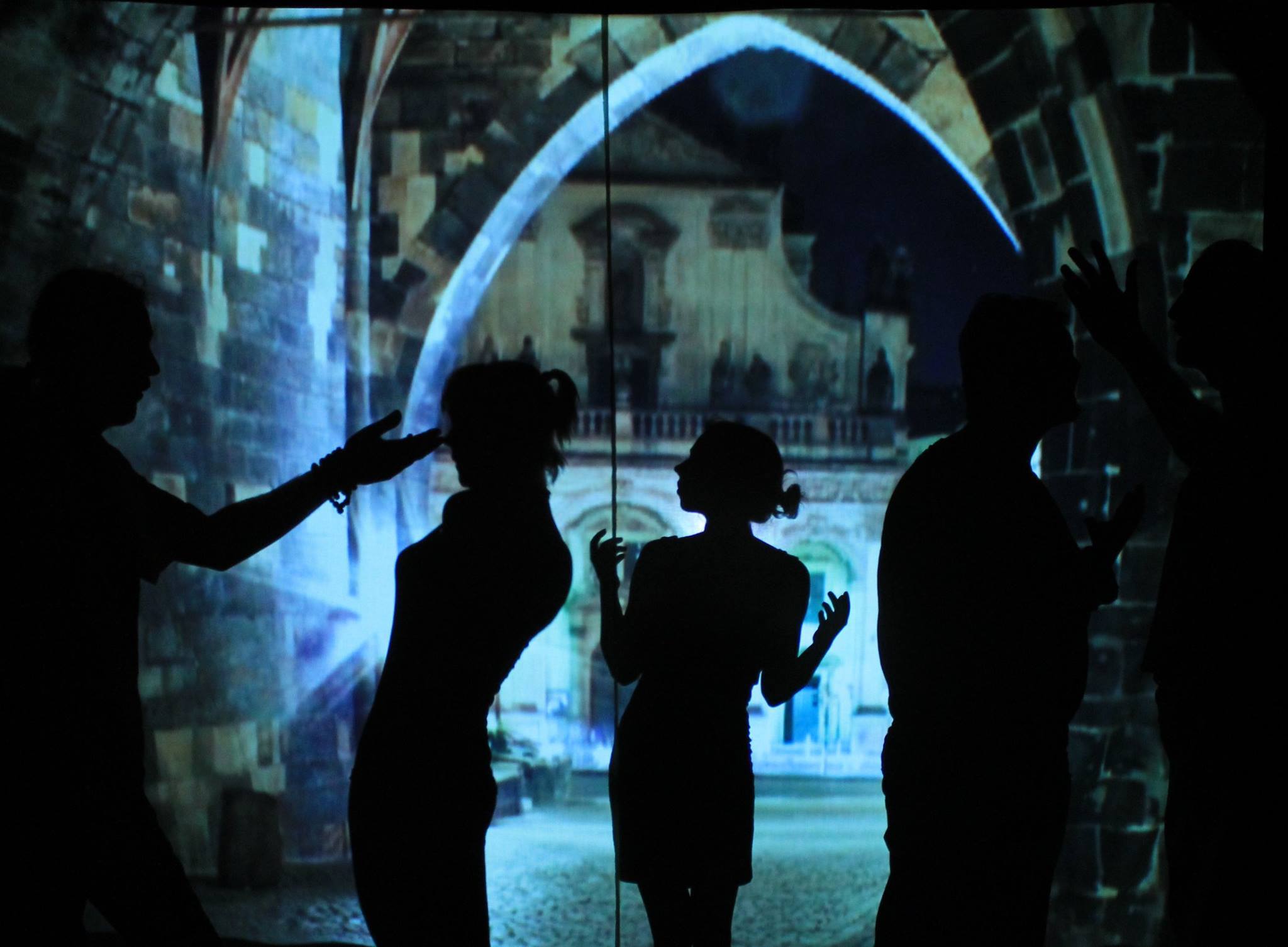 Cinderella – city silhouette scene