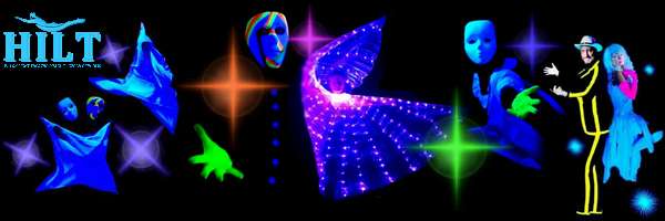 HILT black light theatre WEB stripe