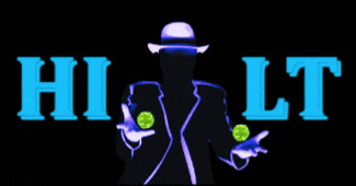 HILT black light theatre WEB animation 2024