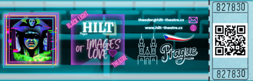 HILT black light theatre ticket animation